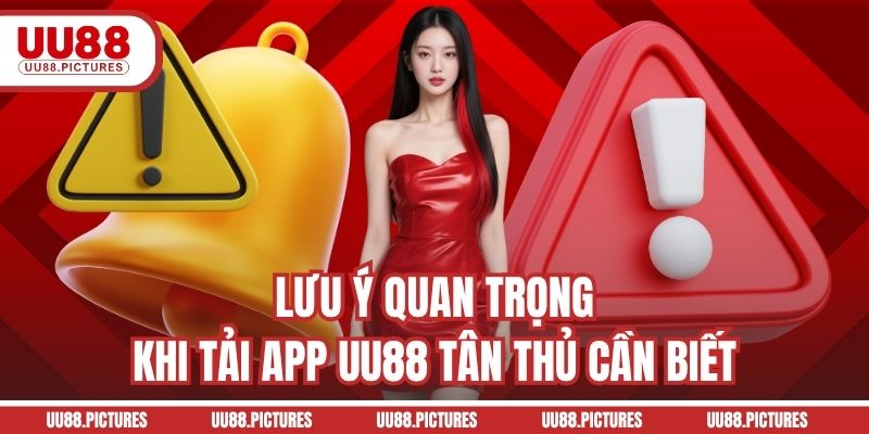 Lưu ý quan trọng khi tải app UU88 tân thủ cần biết